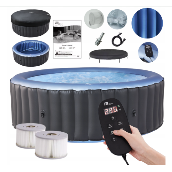 Dmuchane Ogrodowe Spa Comfort BERGEN C-BE082 MSpa 8 osobowe